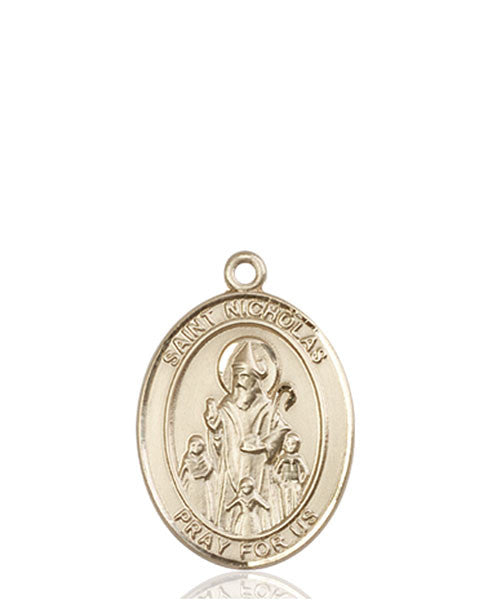 14kt Gold St. Nicholas Medal