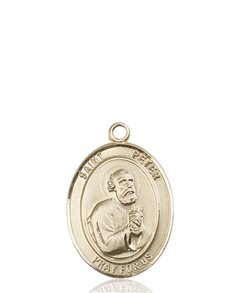 14kt Gold St. Peter the Apostle Medal