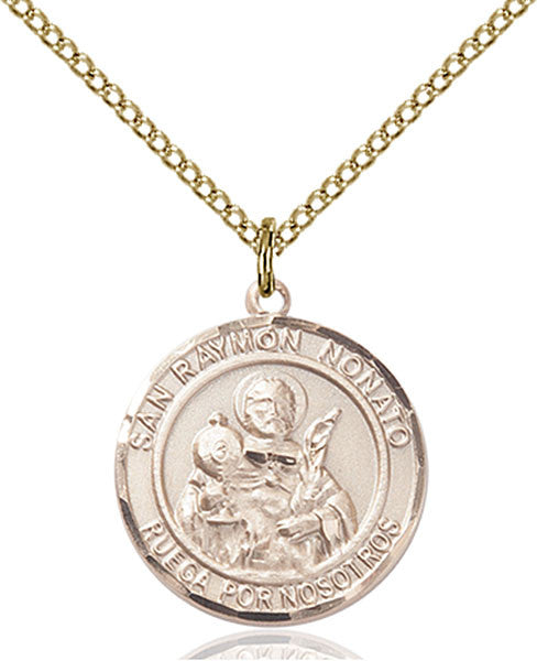 Gold Filled San Raymon Nonato Pendant