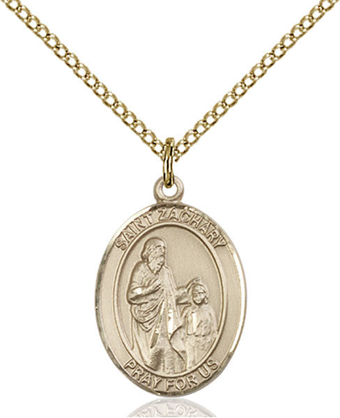 Gold Filled St. Zachary Pendant