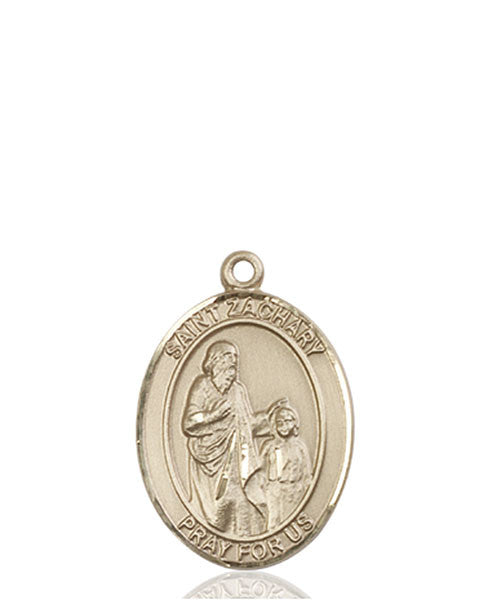 14kt Gold St. Zachary Medal