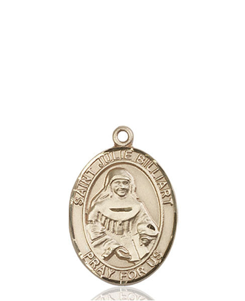14kt Gold St. Julie Billiart Medal