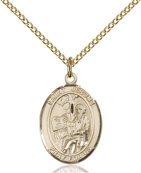 Gold Filled St. Jerome Pendant