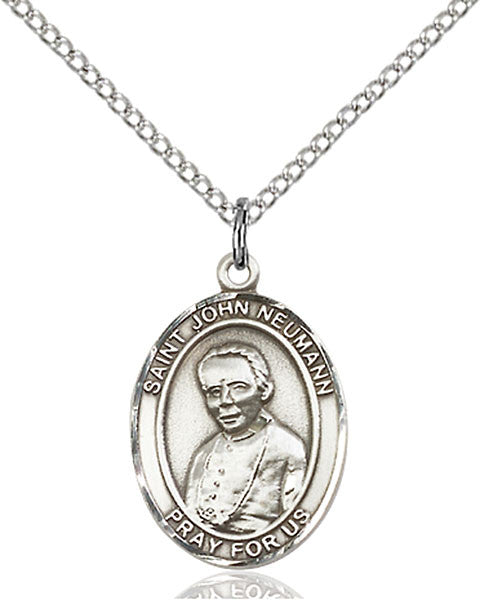 Sterling Silver St. John Neumann Pendant