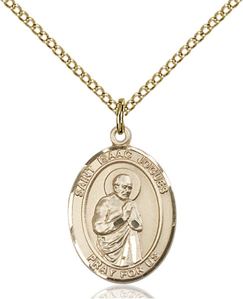 Gold Filled St. Isaac Jogues Pendant
