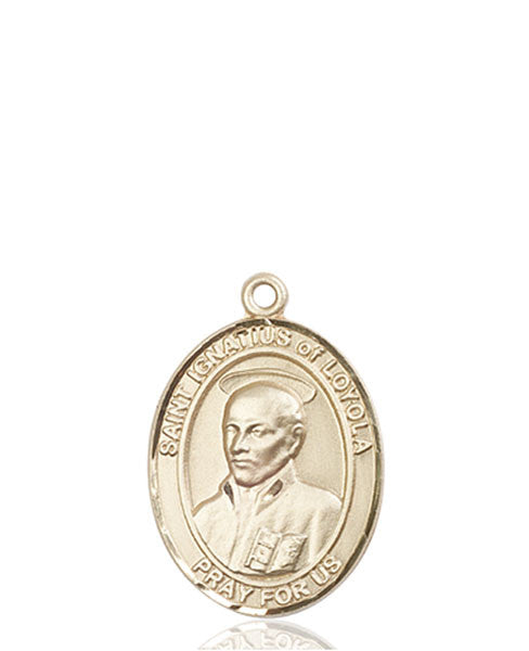 14kt Gold St. Ignatius of Loyola Medal