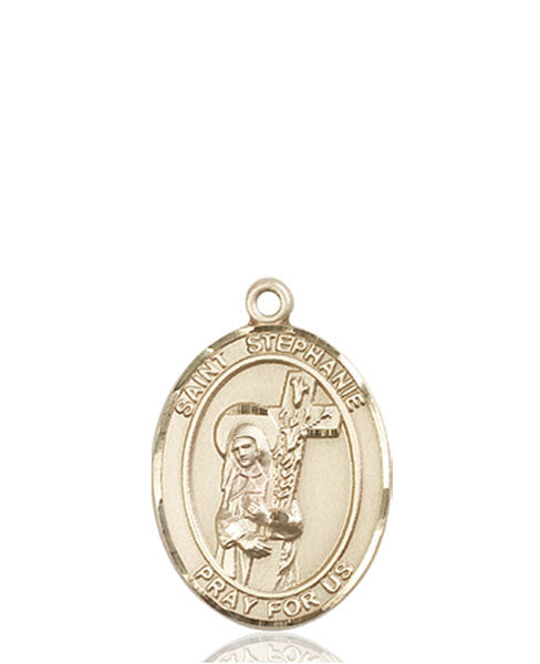 14kt Gold St. Stephanie Medal