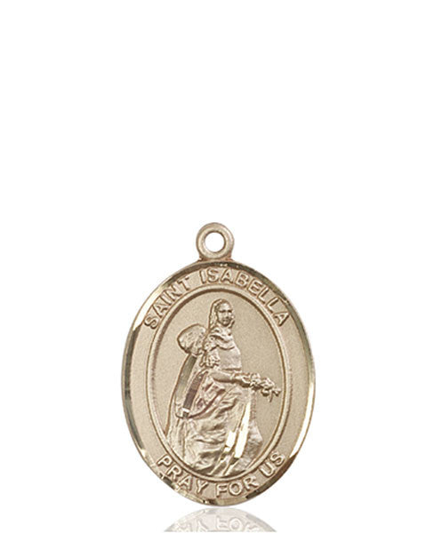 14kt Gold St. Isabella of Portugal Medal