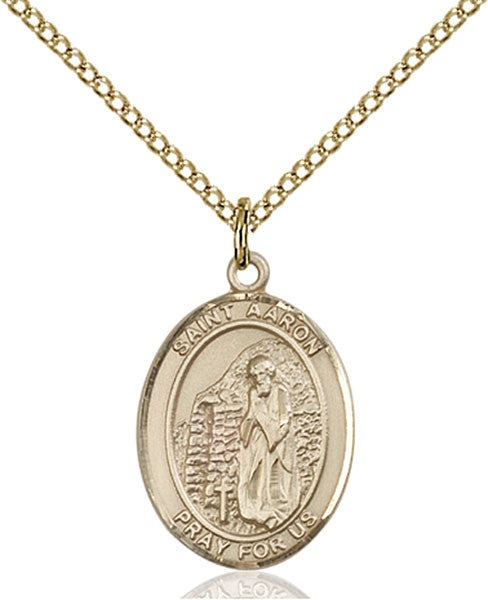 Gold Filled St. Aaron Pendant