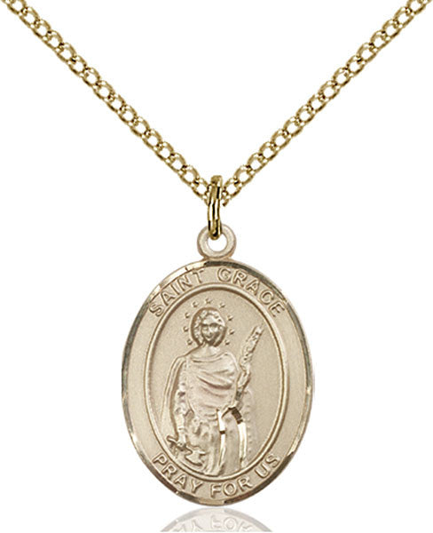 Gold Filled St. Grace Pendant