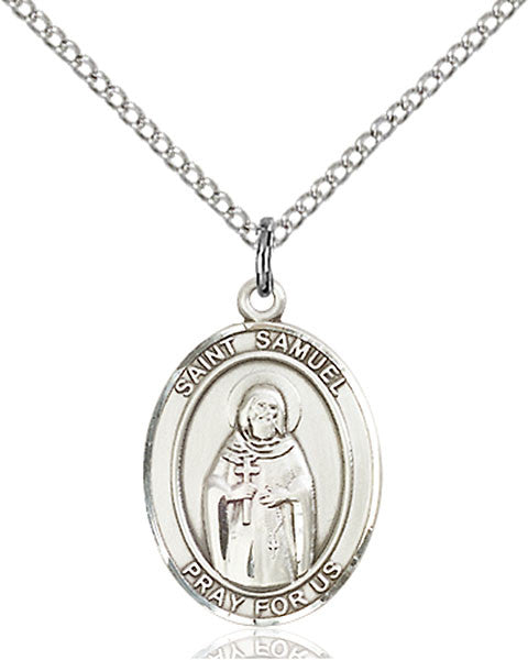 Sterling Silver St. Samuel Pendant