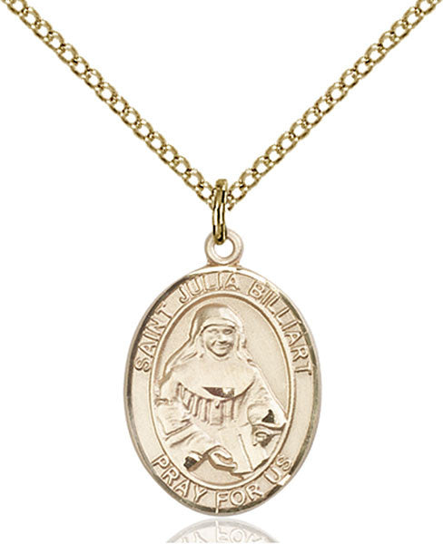Gold Filled St. Julia Billiart Pendant