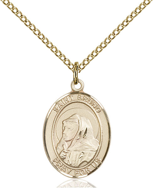 Gold Filled St. Bruno Pendant