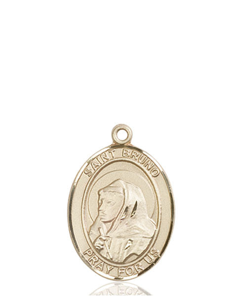 14kt Gold St. Bruno Medal