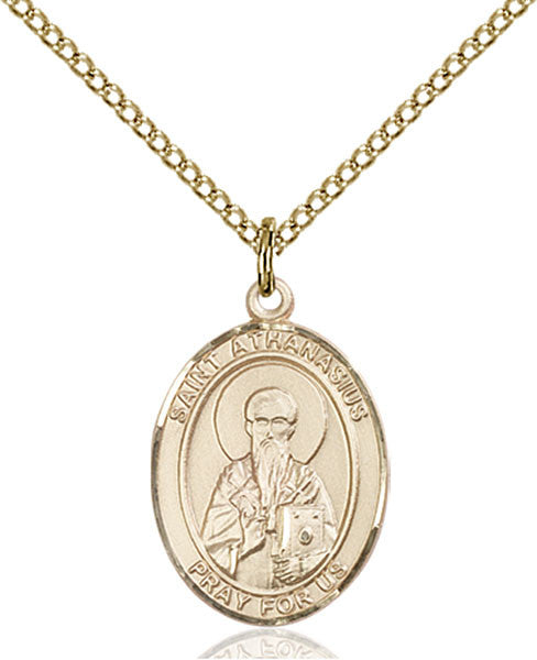 Gold Filled St. Athanasius Pendant