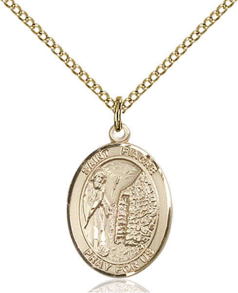 Gold Filled St. Fiacre Pendant