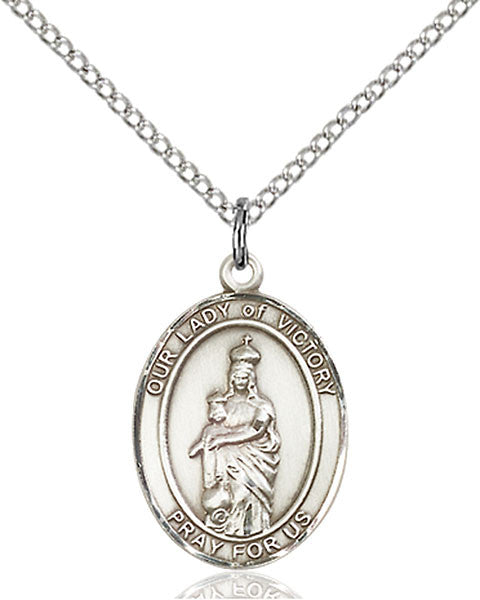 Sterling Silver O/L of Victory Pendant