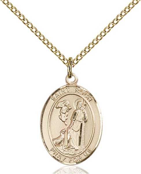 Gold Filled St. Roch Pendant