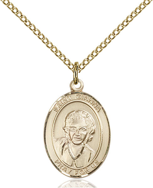 Gold Filled St. Gianna Pendant