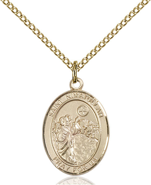 Gold Filled St. Nimatullah Pendant