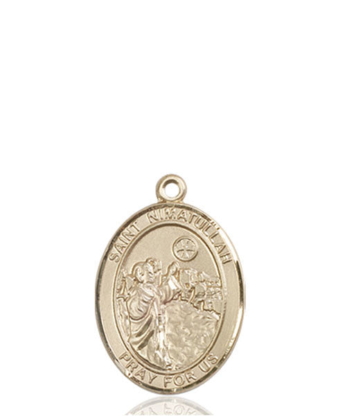 14kt Gold St. Nimatullah Medal