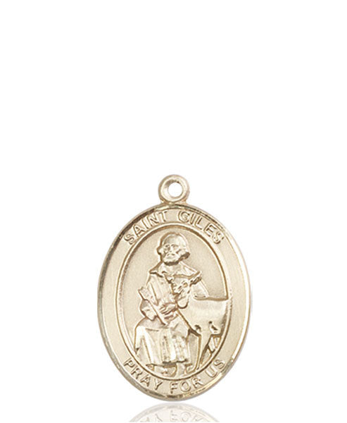 14kt Gold St. Giles Medal