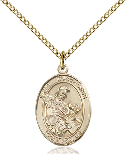 Gold Filled St. Eustachius Pendant
