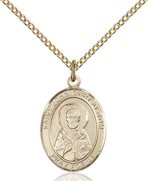 Gold Filled St. John Chrysostom Pendant