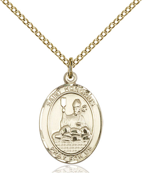 Gold Filled St. Honorius Pendant