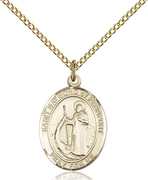 Gold Filled St. Raymond of Penafort Pendant