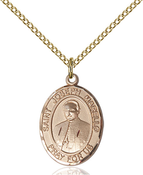 Gold Filled St. Joseph Marello Pendant