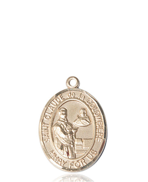 14kt Gold St. Claude de la Colombiere Medal