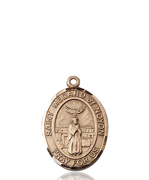 14kt Gold St. Medard of Noyon Medal