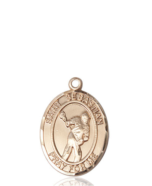 14kt Gold St. Sebastian Medal