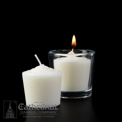15 Hour Votive Lights - 51% Beeswax