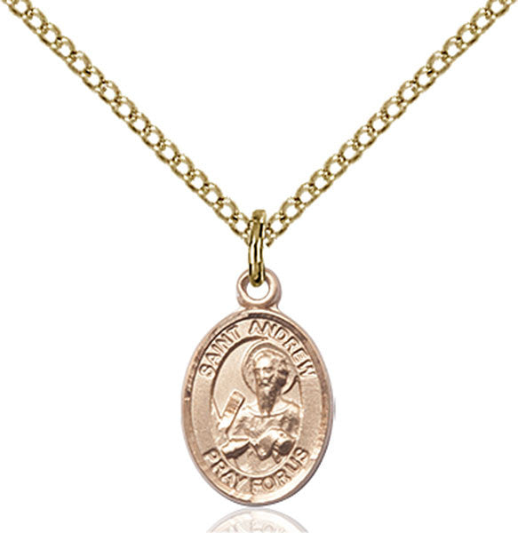 Gold Filled St. Andrew the Apostle Pendant