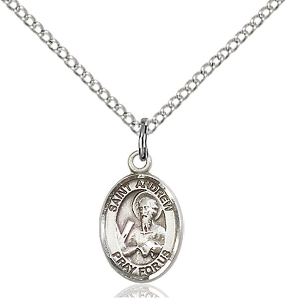 Sterling Silver St. Andrew the Apostle Pendant