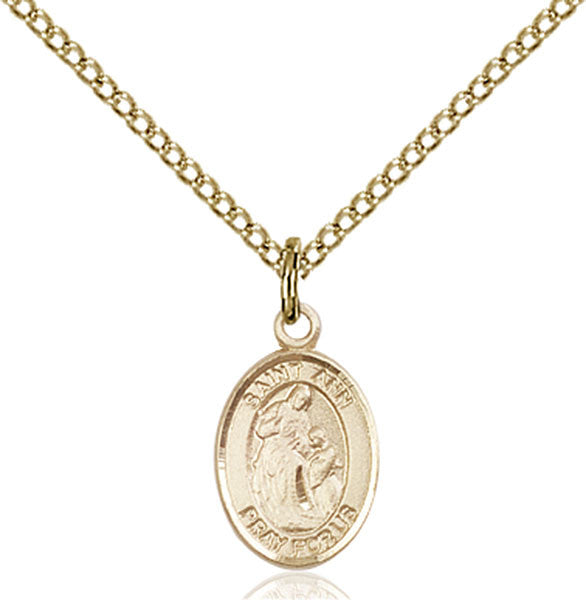 Gold Filled St. Ann Pendant