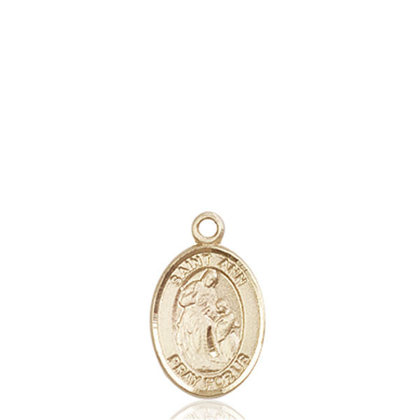 14kt Gold St. Ann Medal