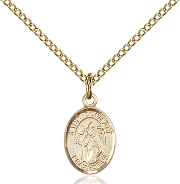 Gold Filled St. Boniface Pendant