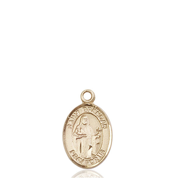 14kt Gold St. Brendan the Navigator Medal