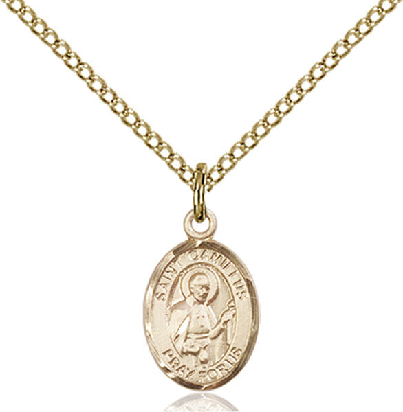 Gold Filled St. Camillus of Lellis Pendant