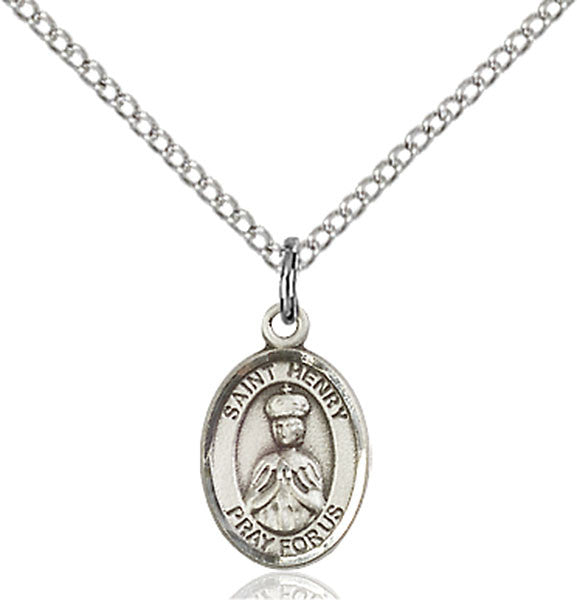 Sterling Silver St. Henry II Pendant