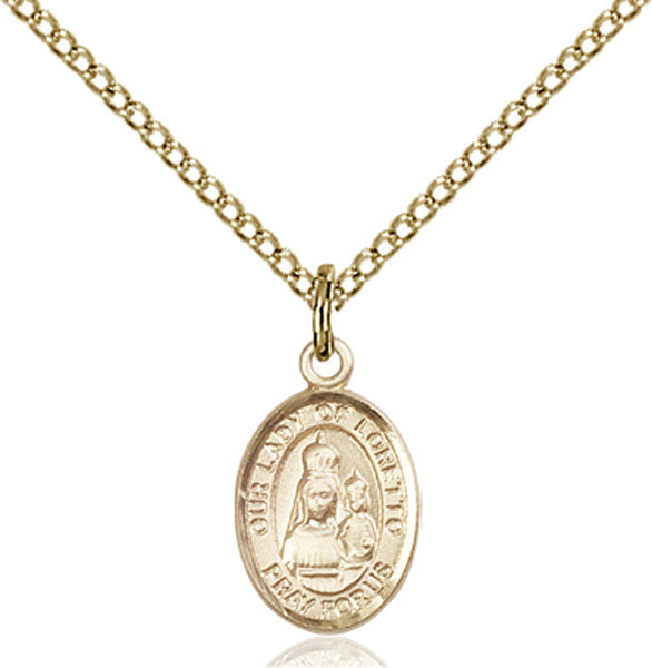Gold Filled O/L of Loretto Pendant