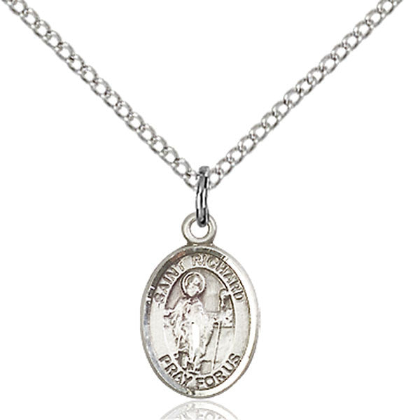 Sterling Silver St. Richard Pendant