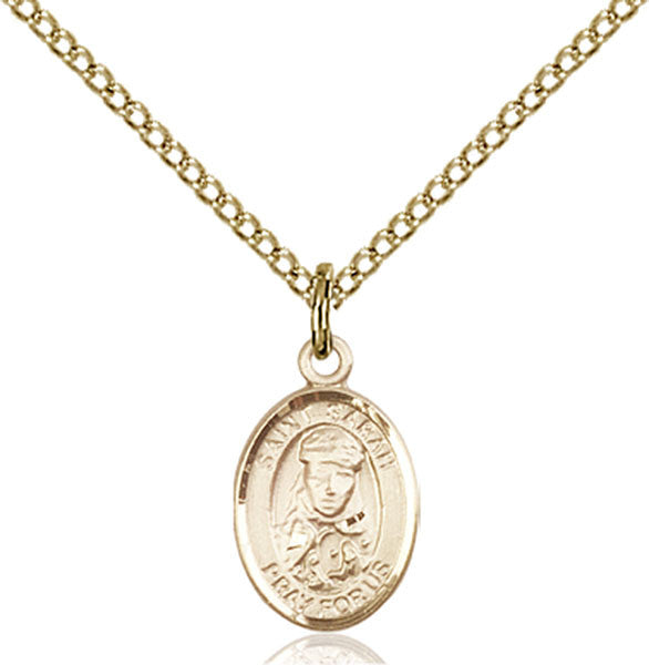 Gold Filled St. Sarah Pendant