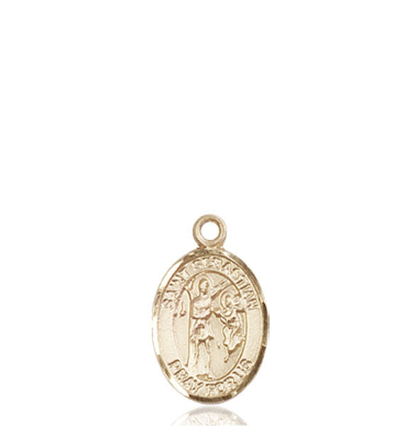 14kt Gold St. Sebastian Medal