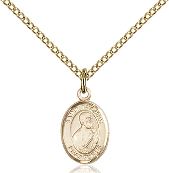 Gold Filled St. Thomas the Apostle Pendant