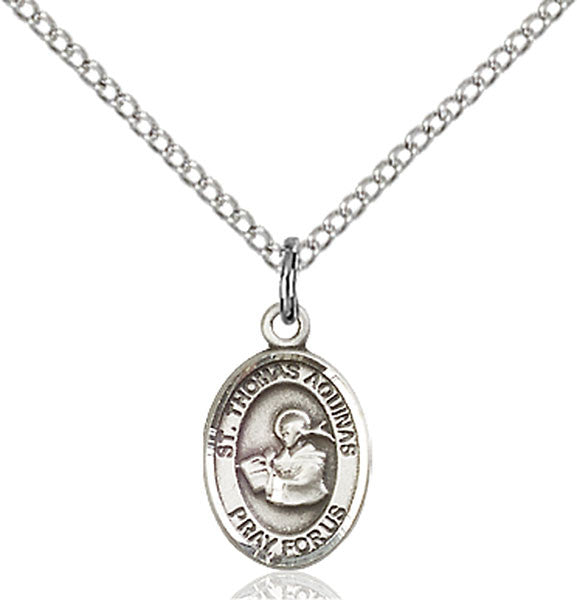 Sterling Silver St. Thomas Aquinas Pendant