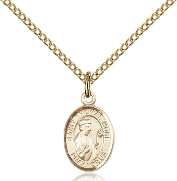 Gold Filled St. Thomas More Pendant